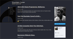 Desktop Screenshot of diyarbakireyvan.com